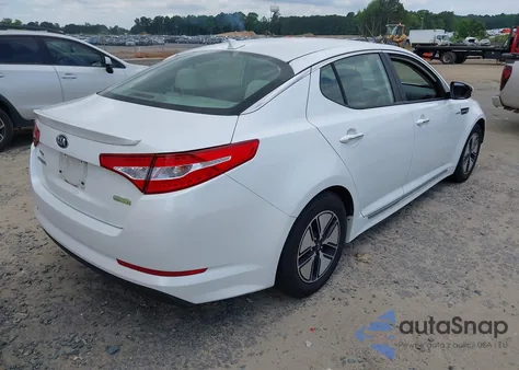 2013 Kia Optima Hybrid Lx из США, поврежденный, VIN KNAGM4AD5D5049020